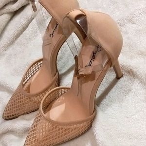 Cream colored heels